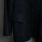 "HERMES" 100% cashmere shaped tailored jacket