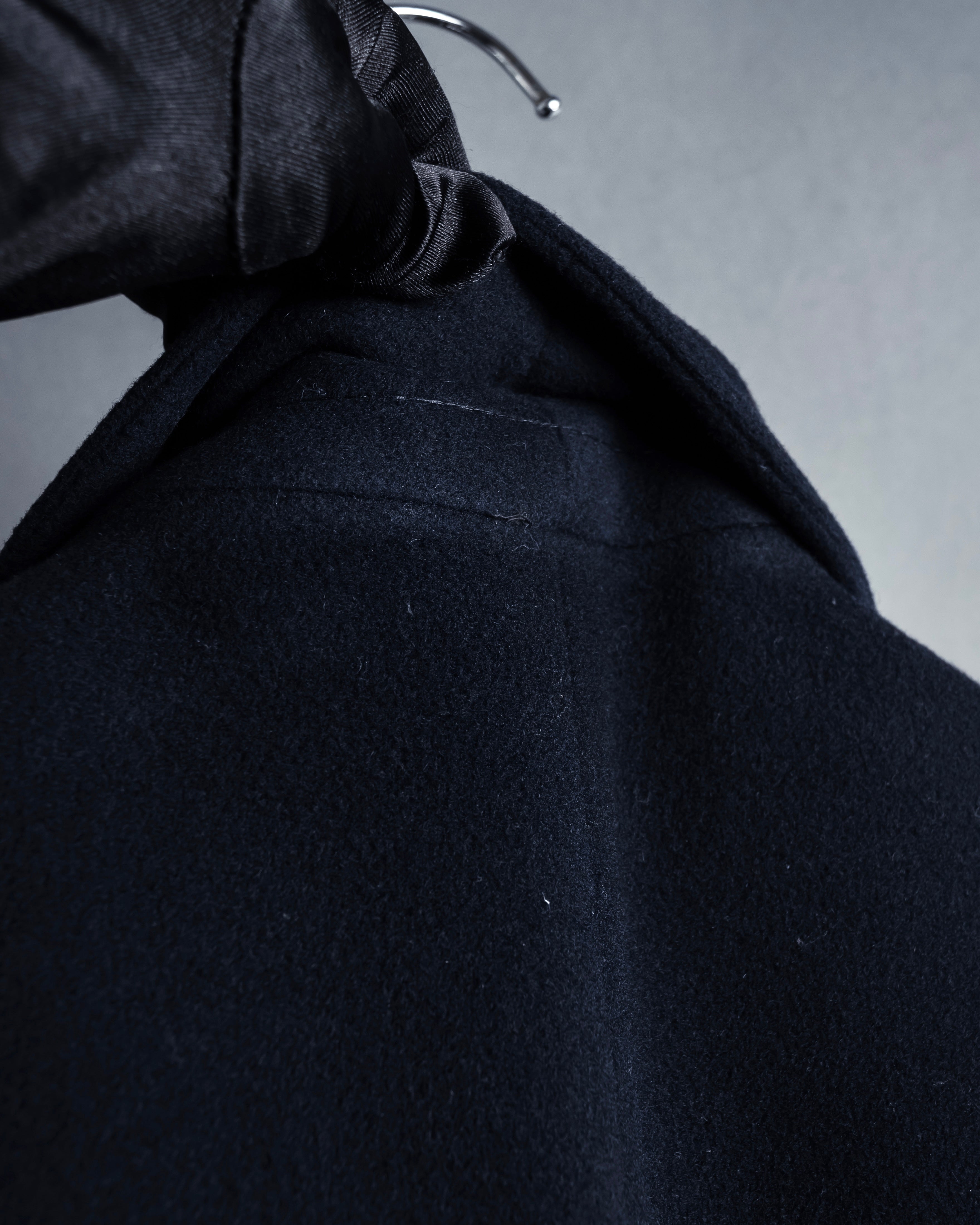 "STUDIO 0001 BY FERRE" Structured silhouette super long chester coat