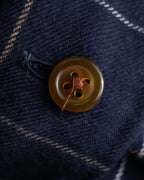 "Vivienne Westwood RED LABEL"
Windowpane print long shirt dress