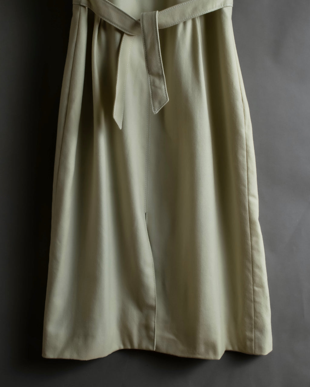 "VALENTINO" Belted design sleeveless long dress