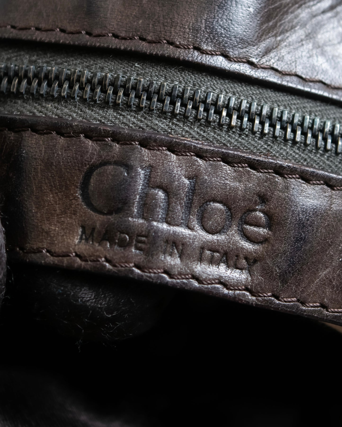 "Chloe" Out pocket design silverado hand bag