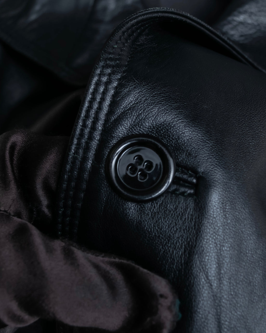 "GIANNI VERSACE COUTURE" Sheep skin oversized triangle color jacket