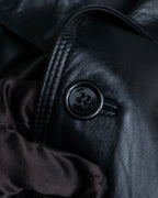 "GIANNI VERSACE COUTURE" Sheep skin oversized triangle color jacket