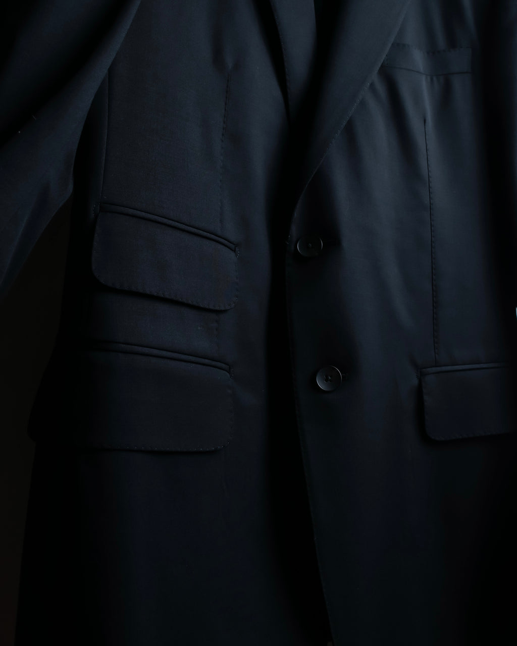 "GUCCI" Oversized tailored jacket & slim tapered slacks set up