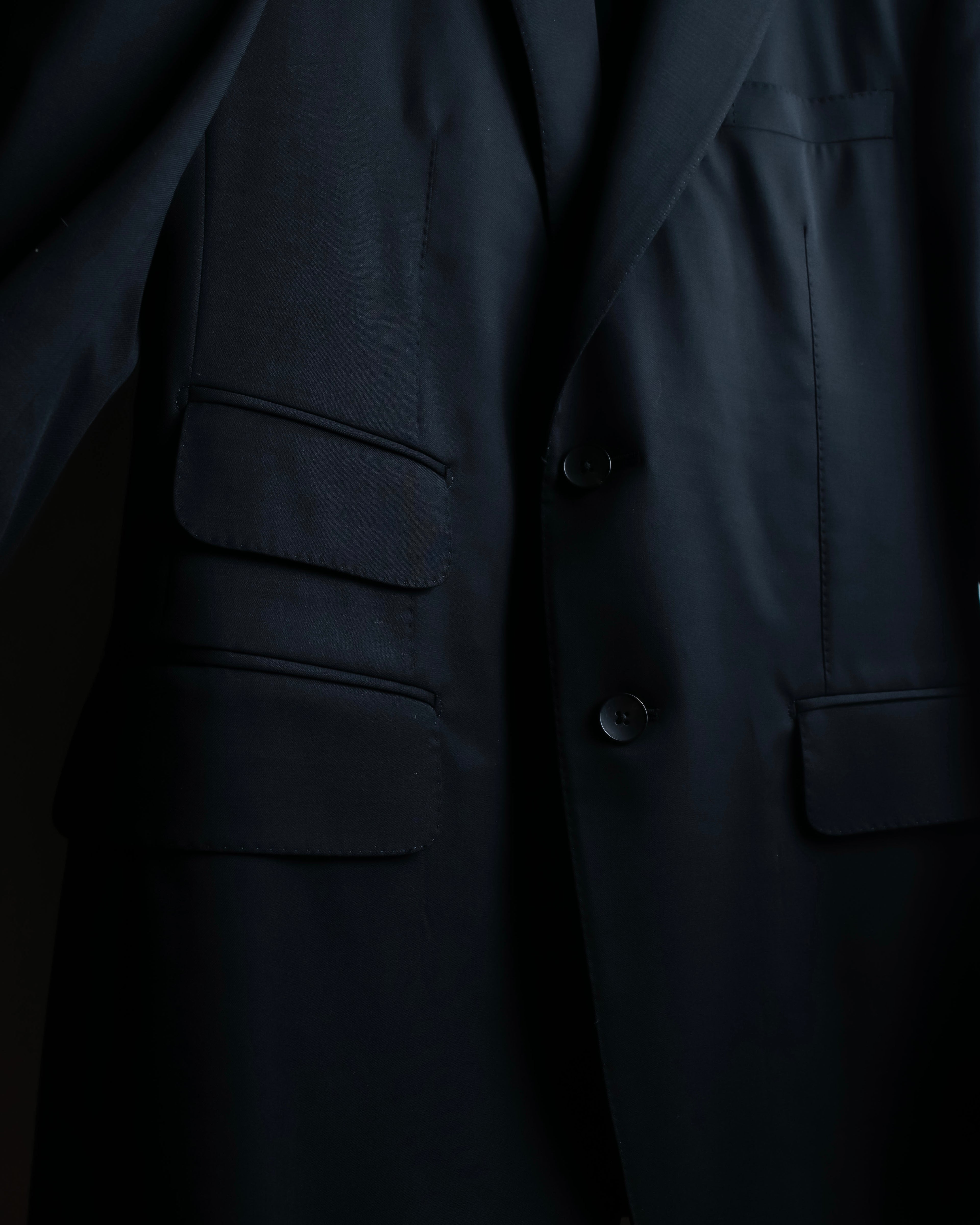 "GUCCI" Oversized tailored jacket & slim tapered slacks set up