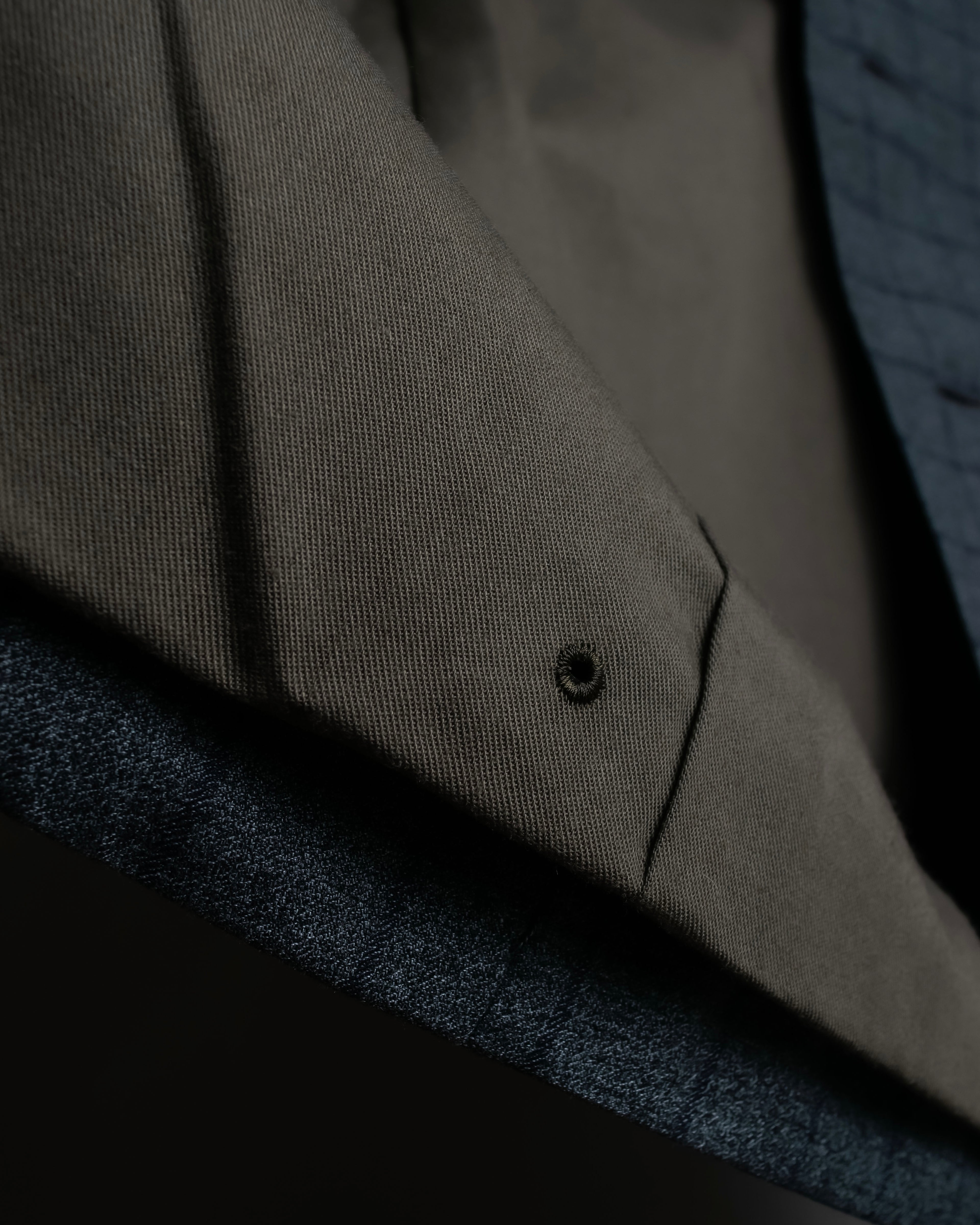 "JOHNBULL" Velvet collar design chesterfield coat