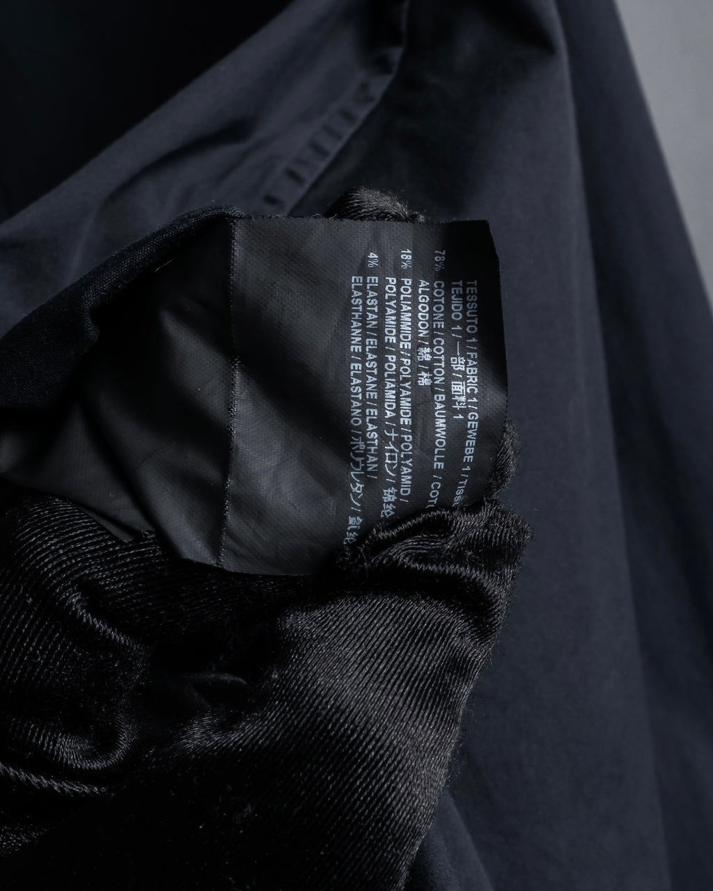 “BALENCIAGA” Button-down collar relaxed shirt