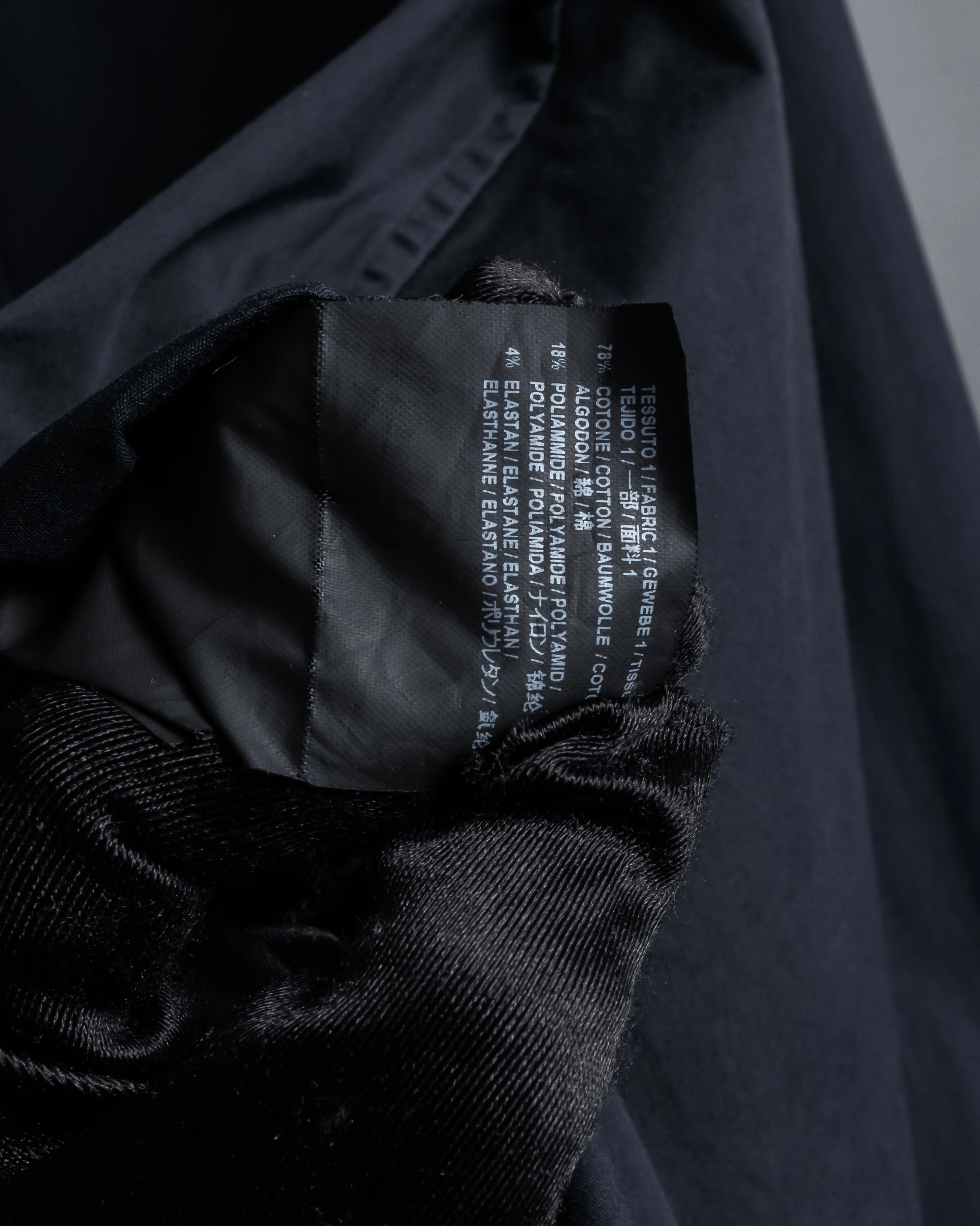 “BALENCIAGA” Button-down collar relaxed shirt