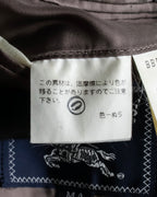 "BURBERRYS" Elbow patch design gun club check tweed jacket