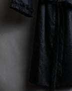 "S Max Mara" Tiered frill design belted dress