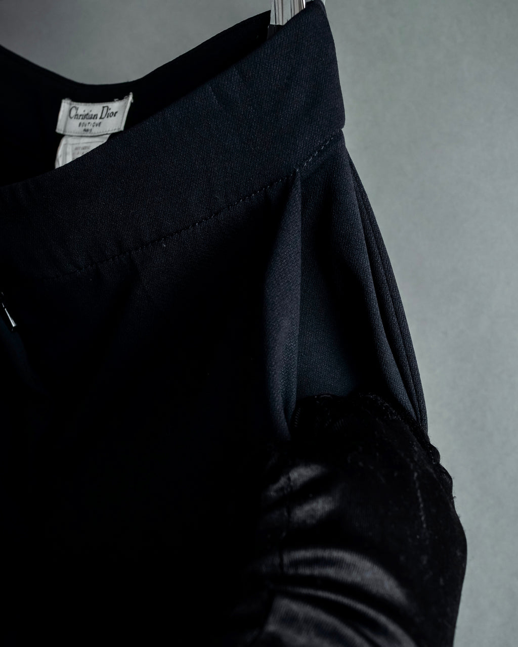 "Christian Dior Boutique Paris" Beautiful waistline wide silhouette Slacks