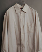 “BALENCIAGA” 90’s-00’s Relaxed pale dress shirt