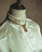 –SPECIAL– "CHANEL" 95AW Jeweled medallion pendant necklace