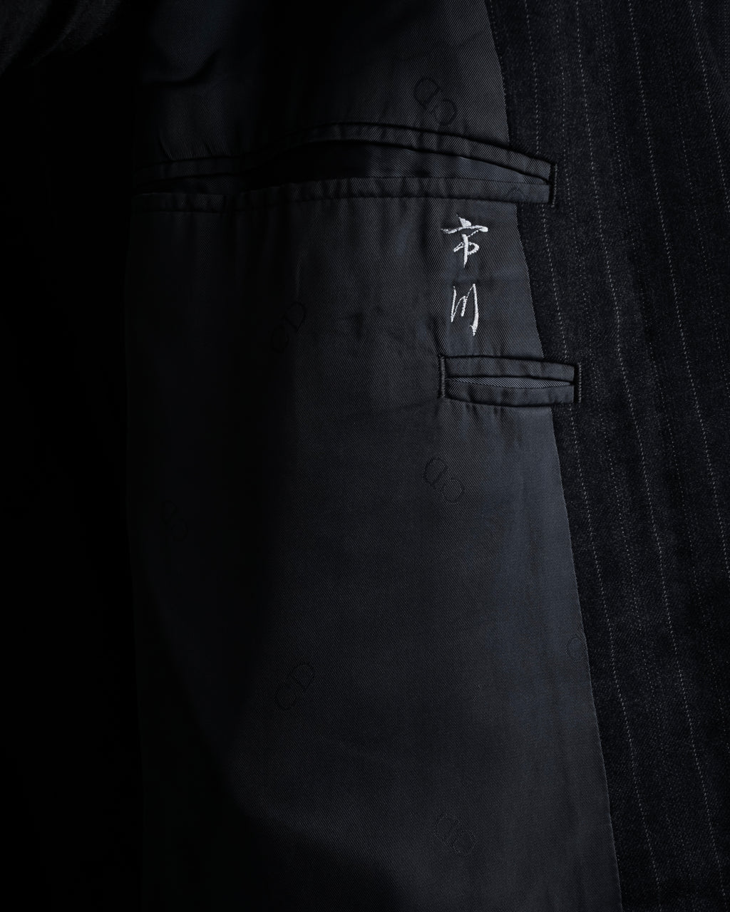 "Christian Dior" 90’s Pinstripe double breasted suit set up