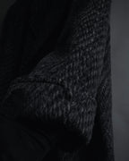 Abrigo de mezcla de mohair de doble botonadura de los años 90 de Christian Dior MONSIEUR