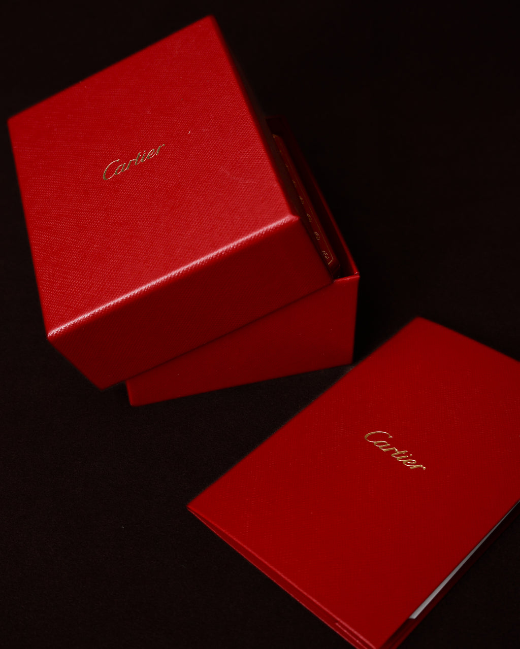 Cartier/ K18 Band Ring Yellow Gold