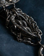 "FENDI" Star motif rhinestone bracele