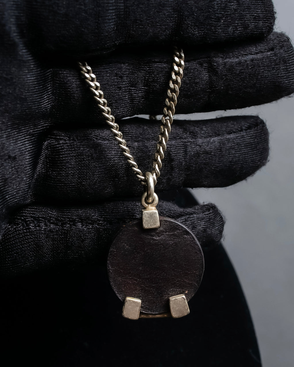 "MAISON MARGIELA" Geometric symbol motif adjustable length necklace