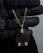 "MAISON MARGIELA" Geometric symbol motif adjustable length necklace