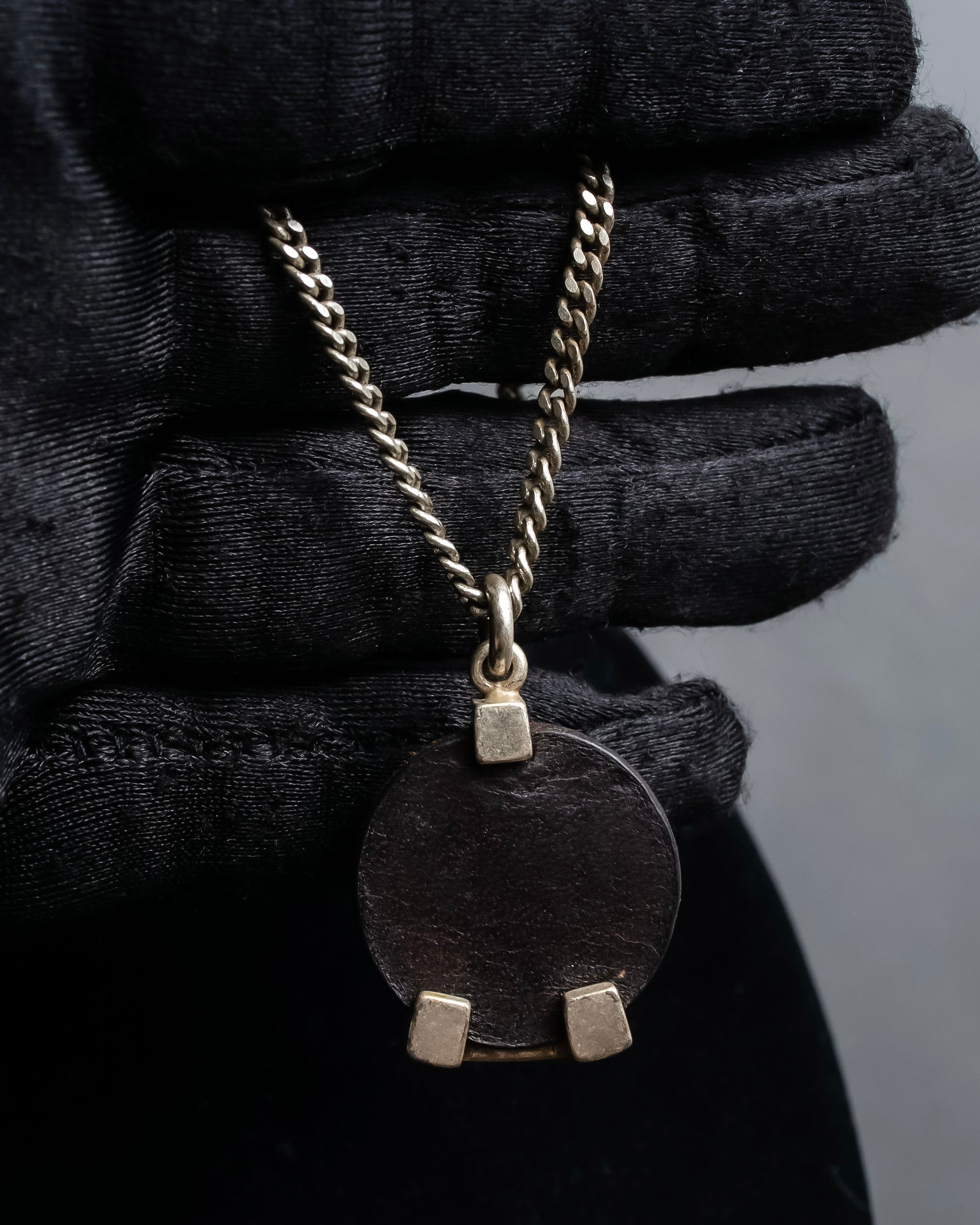 "MAISON MARGIELA" Geometric symbol motif adjustable length necklace