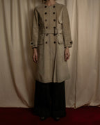 "LOUIS VUITTON" 00's Marc Jacobs period double-breasted suede coat