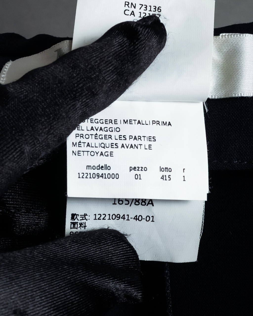 "Max Mara" Draping design hooded coat