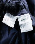 "Weekend Max Mara" Belted design double breasted maxi length wool chester coat