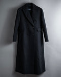 "S Max Mara" 21AW Structured double-breasted long chester coat