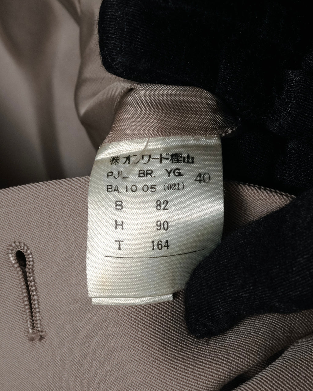 –SPECIAL– “Jean Paul GAULTIER FEMME” 90’s-00’s sculptural scarf collar tailored jacket