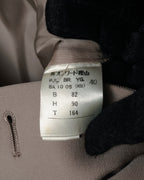 –SPECIAL– “Jean Paul GAULTIER FEMME” 90’s-00’s sculptural scarf collar tailored jacket