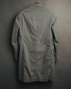 -SPECIAL- "Y's for men" 80's Double breasted houndstooth long jacket