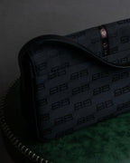 "BALENCIAGA" BB monogram jacquard shoulder bag