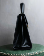 "Salvatore Ferragamo" Gancini motif leather hand bag