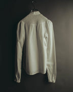 "Véronique Branquinho" 90's-00's Delicately smocked cotton blouse