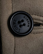 -SPECIAL- "LOEWE" 90's-10's Fur collar cordero lambskin long coat