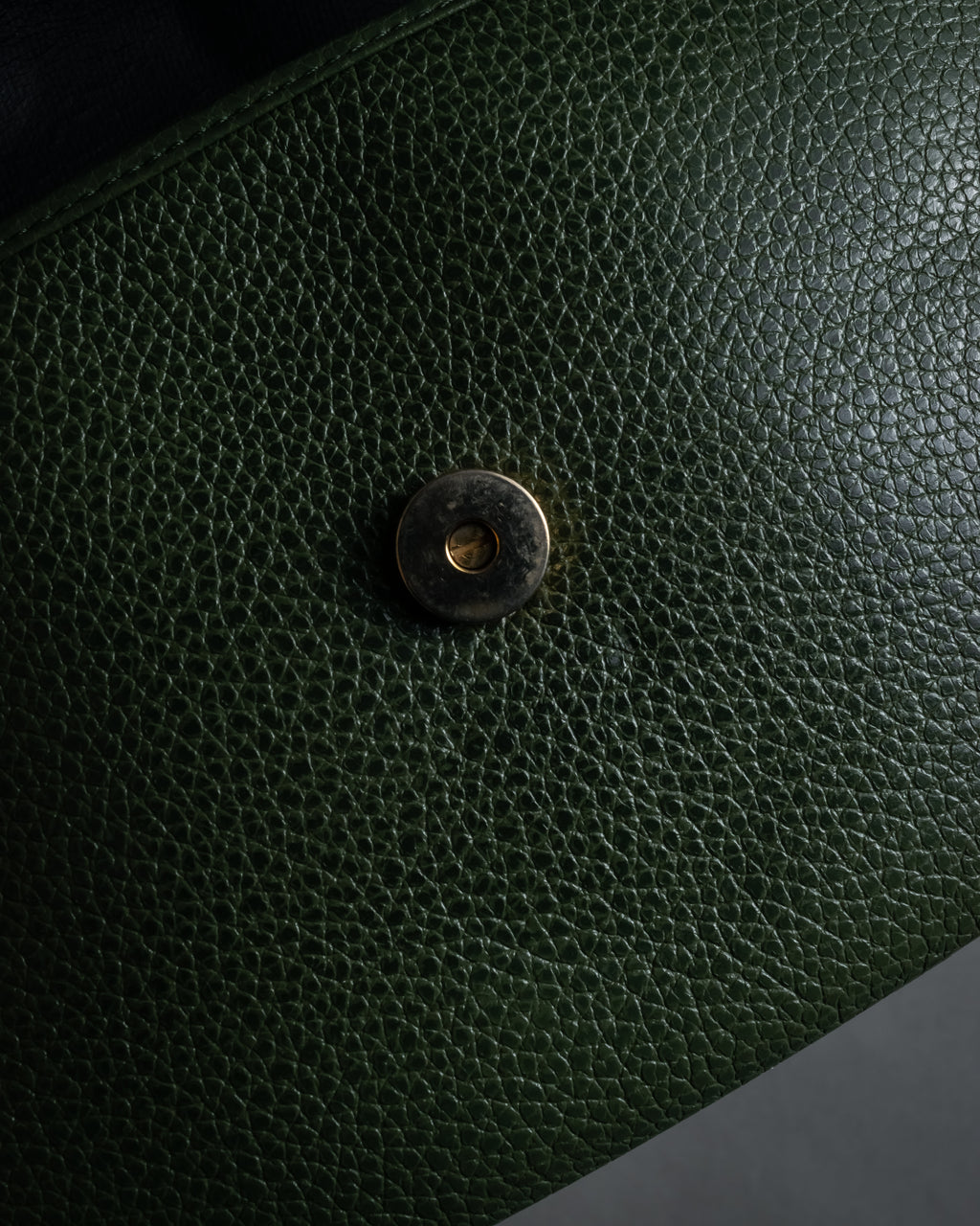 "Christian Dior" 80’s-90’s equestrian grain leather shoulder bag