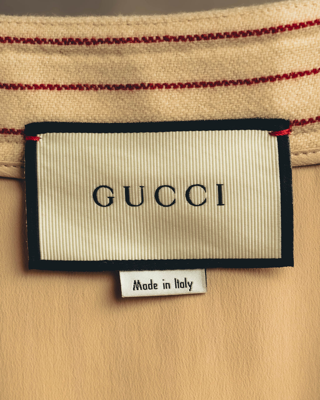 -SPECIAL- “GUCCI” 2015-2022 vintage inspired horsebit striped wool skirt
