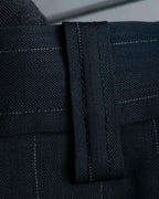 "JEAN PAUL GAULTIER HOMME"
Oversized shadow stripe set up