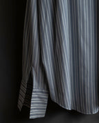 "Vintage multi-stripe pattern shirt"