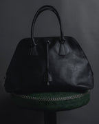 "PRADA" 90’s-00’s Vitello daino leather doctor bag