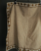 “FENDI” Late 80’s-90’s chain motif gauze scarf