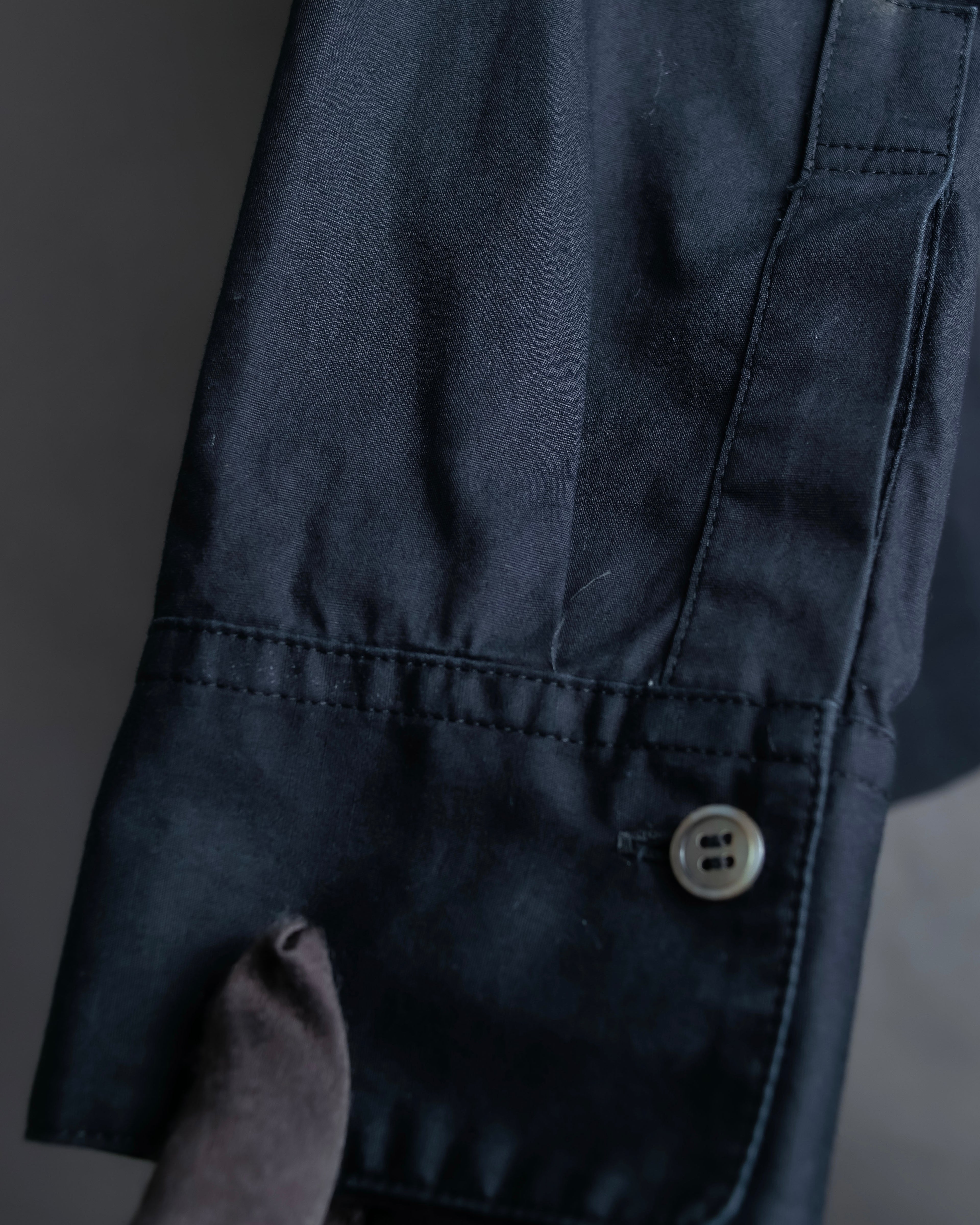 "Y's" Stand &amp; Regular Collar Cotton Shirt