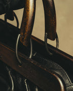 -SPECIAL- “GUCCI“ 90’s-00’s Structured frame gathered leather handbag