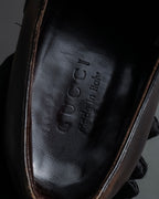 "GUCCI" Classical oxford leather shoes