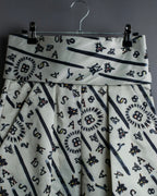 “BALENCIAGA” Number pattern designed shorts