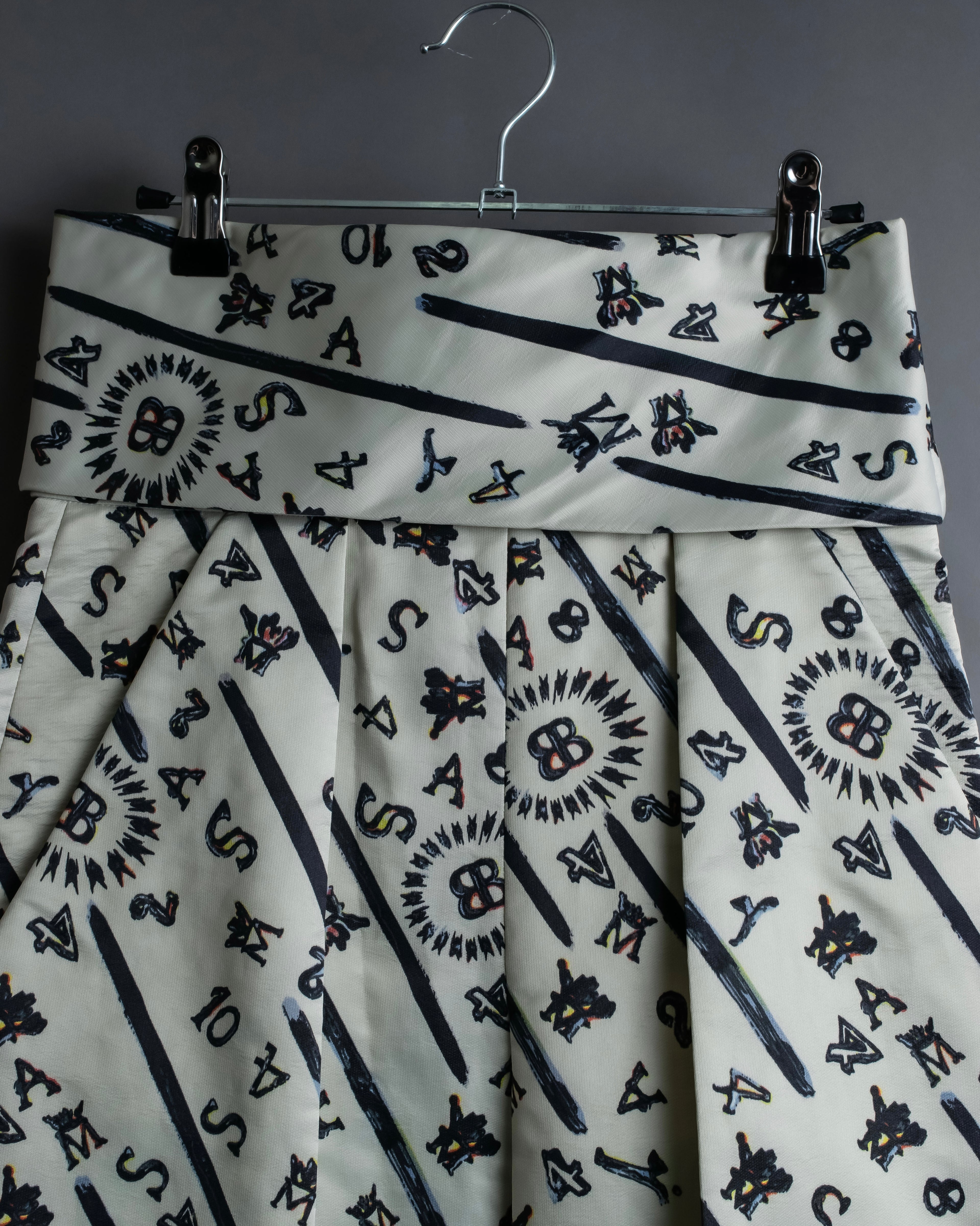 “BALENCIAGA” Number pattern designed shorts