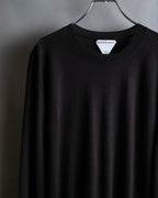 "BOTTEGA VENETA" High quality wool charcoal brown knit
