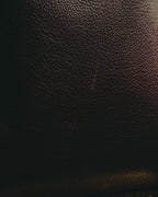 “YVES SAINT LAURENT“ 90’s-00’s Leather drawstring shoulder bag