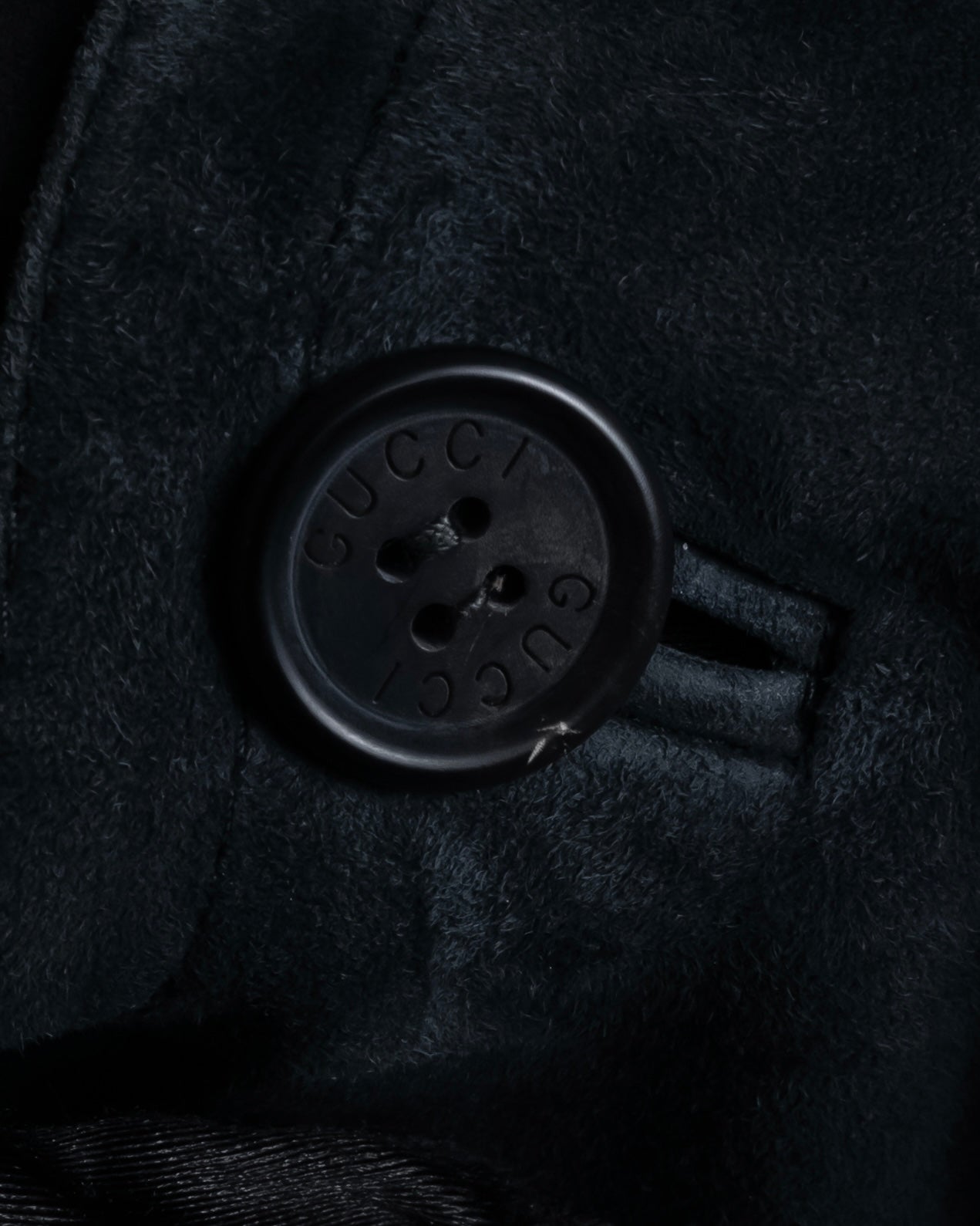 -SPECIAL- "GUCCI" 1998's-01's Tom Ford period beautiful faded suede long coat