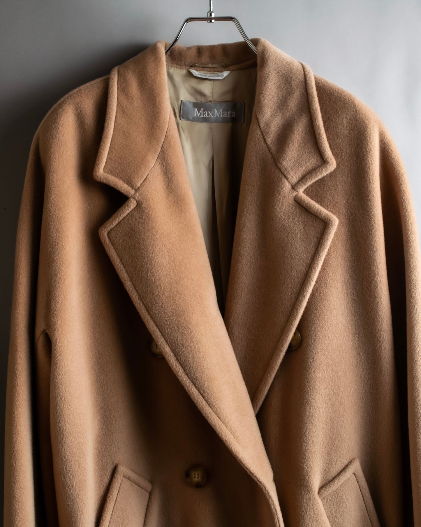 "Max Mara" Pure virgin wool super maxi coat